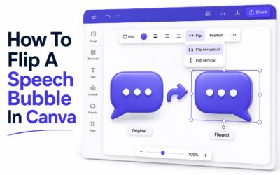 How to Flip a Speech Bubble in Canva: Easy Step-by-Step Guide